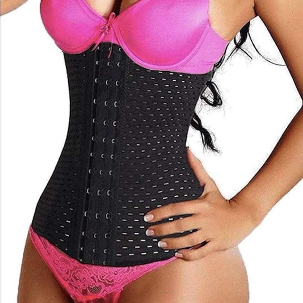 Waist Trainer Waist Cincher Flexible Corset Black